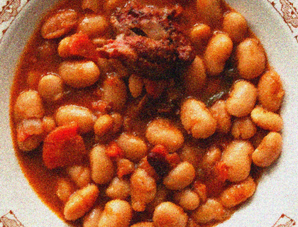 Slow-Roasted Tuscan Cannellini Bean Stew